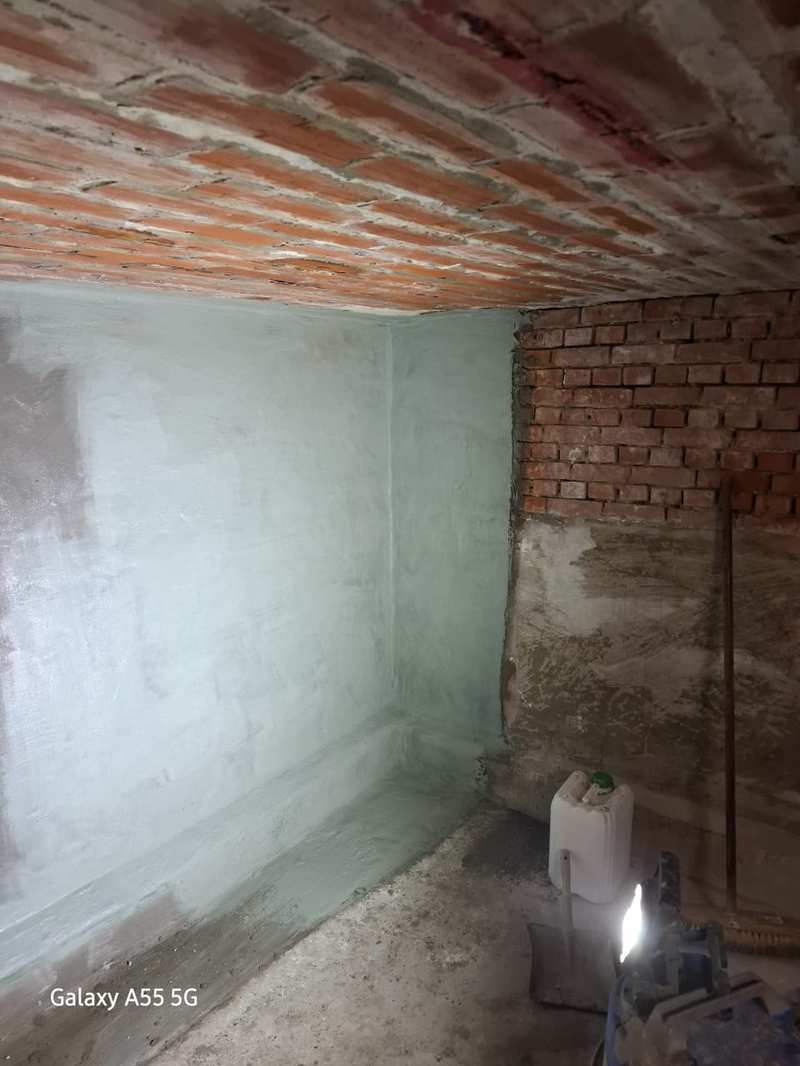Kelderdichting - waterdichte coating muur